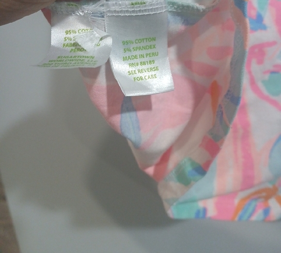 Colorful Abstract Women's Top - Picture 6 of 6